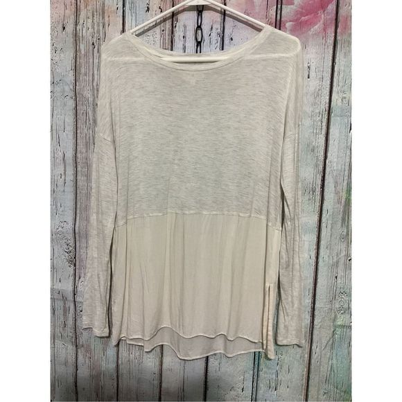 Lou & Grey Size Small Cream Boho Top 🌿💕 - Picture 13 of 14